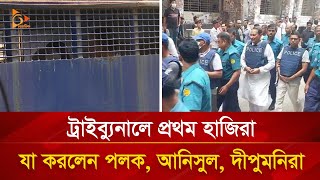 ট্রাইব্যুনালে যা বললেন যা করলেন পলকআনিসুলদীপু মনিরা  Nagorik TV [upl. by Ardnat372]