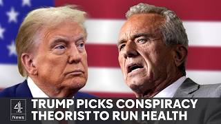 Trump appoints vaccine sceptic RFK Jr as health secretary [upl. by Jit609]