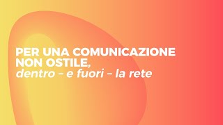 Eni  Per una Comunicazione Non Ostile dentro  e fuori  la rete [upl. by Newell617]