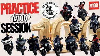 Practice Session 100  Advanced Slow Speed Motorcycle Riding Skills [upl. by Jonati328]