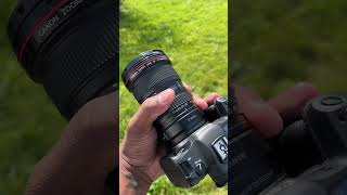 Use your canon R5 with any EF lenses photographytips photography [upl. by Nylrak]