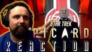 STAR TREK PICARD SEASON 2 OFFICIAL TRAILER REACTION [upl. by Ettener]