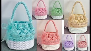 Nuevos Modelos Lindos para Tí Mini Bolsos Bonitos a Crochet Fáciles [upl. by Asseram]