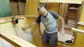 First steps in the bow section and forepeak  SV Tapatya EP48 [upl. by Cassiani]