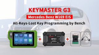 OBDSTAR X300 Classic G3 Program Benz W169 EIS All Keys Lost by Bench EOBDToolcouk [upl. by German]