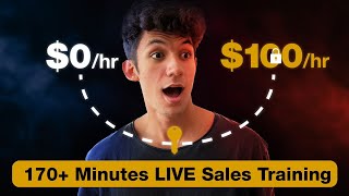 how I’d make 100hr in 2024 170 minutes of live sales training [upl. by Evered]