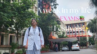 A weekly vlog✨👩‍⚕️🩻 exams mbbsdairies memories mbbs vlog [upl. by Yseulte]