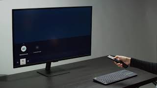 Samsung Smart Monitor M5 tutorial come lavorare da casa senza PC [upl. by Allecnirp]