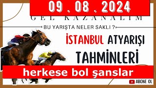 09 ağustos 2024 cuma İstanbul At Yarışı Tahminleri At Yarışı Yorumlaryoutubetjkcanlı bahiscanlı [upl. by Asiluy]