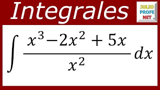 INTEGRALES DIRECTAS  Ejercicio 3 [upl. by Ahsitneuq]