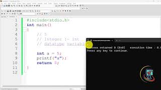 Learn C Programming  C Code Master  learn C programming Practically [upl. by Llerol225]