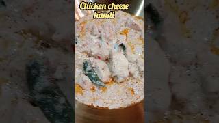 Chicken Cheese Handi🍗😋😱 cooking youtube youtubeshort shortvideo recipe viral chickenhandi [upl. by Ambert]