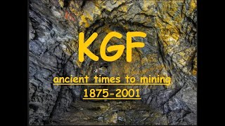 KGF  Kolar gold fields true story 18752001  John Taylor amp Sons to BGML begining to the end [upl. by Baker]