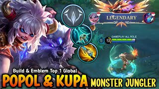 23 Kills Popol and Kupa Best One Hit Build amp Emblem 2024  Build Top 1 Global Popol and Kupa [upl. by Delfine]