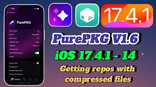 New update PurePKG v16 released  support iOS 1741  iOS 140 [upl. by Hanima]