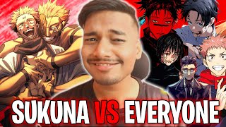 SUKUNA vs EVERYONE🔥 JJK End Game  JJK 247 [upl. by Htyderem]