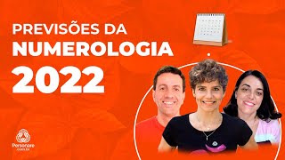 PREVISOES DA NUMEROLOGIA 2022  PERSONARE [upl. by Rehpotsyrk]