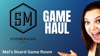 Stonemaier Game Haul [upl. by Bahr]