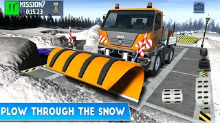 Winter Ski Park Snow Driver 3D  Snow Plow Trucks Driving Simulator  Android Gameplay RKB GAMER20 [upl. by Livi]