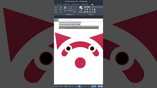 Design of cartoon character with the help of AutoCAD cartoon character designer [upl. by Corene]