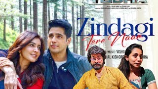 YODHA Zindagi Tere Naam Song  Sidharth Malhotra Raashii Khanna  Vishal Mishra [upl. by Nelleyram]