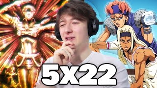 TIZIANO amp SQUALO  JJBA Part 5 Episode 22  Opening amp Ending Reaction [upl. by Venetia]