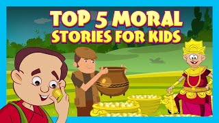 TOP 5 MORAL STORIES FOR KIDS  ENGLISH ANIMATED STORIES FOR KIDS  TRADITIONAL STORY  TSERIES [upl. by Elijah]