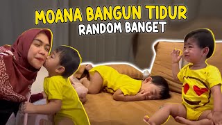 MASYAALLAH BISABISANYA MOANA BANGUN TIDUR MALAH BEGINI AKROBAT [upl. by Meghann]