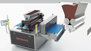 The Art of Cookie Making Animated Cookie Production Line machine animation food [upl. by Nahej]