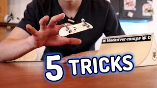 5 Fingerboard Tricks Every Beginner Should Learn [upl. by Malonis133]