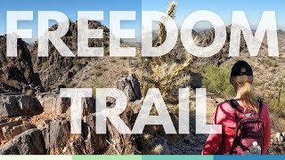 Piestewa Peaks Less Traveled Path  Freedom Trail [upl. by Nonnaehr994]