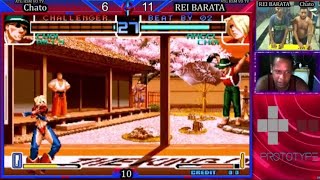 Kof 2002 Rei BRT vs chato [upl. by Jeanette]