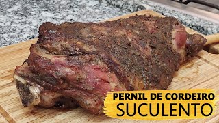 PERNIL DE CORDEIRO  COMO TEMPERAR PERNIL DE CORDEIRO DO JEITO CERTO SEM ERRORECEITA DE CHEFE ✅ [upl. by Yralih]