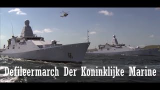 Defileermars der Koninklijke Marine Met beelden [upl. by Sarge]