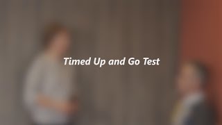 Timed Up And Go Test [upl. by Nhguavad992]