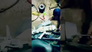 R15 v3 Exhaust Cap installation automobile modified asadul exhaust bike exhaustvalve [upl. by Naji]