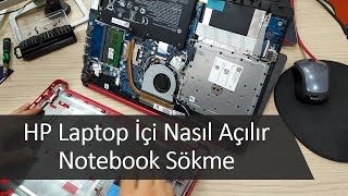 Laptop Arka Kapak Açma  HP Notebook Sökme  HP Laptop İçi Nasıl Açılır  15 db1075nt [upl. by Selim646]