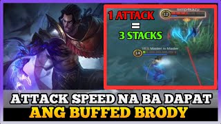 Try This Attack Speed Hack on Buffed Brody  MLBB [upl. by Serrell]