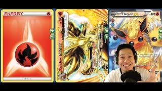 Delphox BREAK Deck Fast Energies Card Draws Great Scaling Power [upl. by Skurnik]