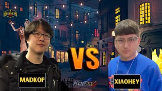 KOFXV Xiaohey TW Vs MadKOF KR  Road to SNK finals [upl. by Arrekahs]