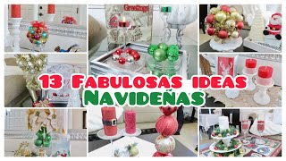 4 MANUALIDADES PARA NAVIDAD CON RECICLAJE Adornos navideños [upl. by Trici737]