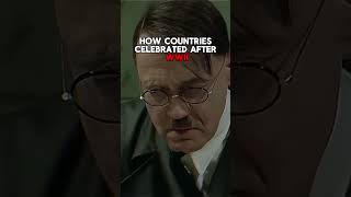 HOW COUNTRIES CELEBRATED AFTER WWII history shorts politics usa uk ussr ww2 france [upl. by Inaej]