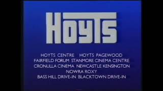 Hoyts Opening and Closing 1989 [upl. by Anassor]