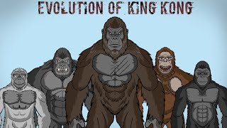 EVOLUTION of KING KONG19332021in movies and tv shows [upl. by Mccully820]