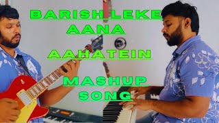 Barish leke Aana  Aahatein mashup Song  piano amp Lead guitar Cover [upl. by Annaerdna]