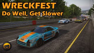 Great Battles In Tier Drop Races  Wreckfest Racing №10 [upl. by Parhe67]