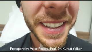 Voice Deepening Surgery Prof Dr Kursat Yelken [upl. by Edda]