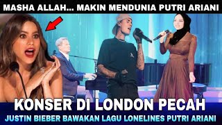 Pecah  Konser di London Justin Bieber Bawakan Lagu Lonelines Putri Ariani Cek Fakta [upl. by Washburn]