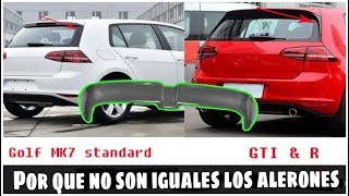 Por que no se puede instalar un alerón a mi golf de gti [upl. by Einegue]