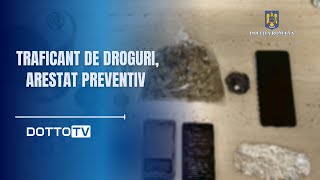 Traficant de droguri arestat preventiv [upl. by Pulchia]